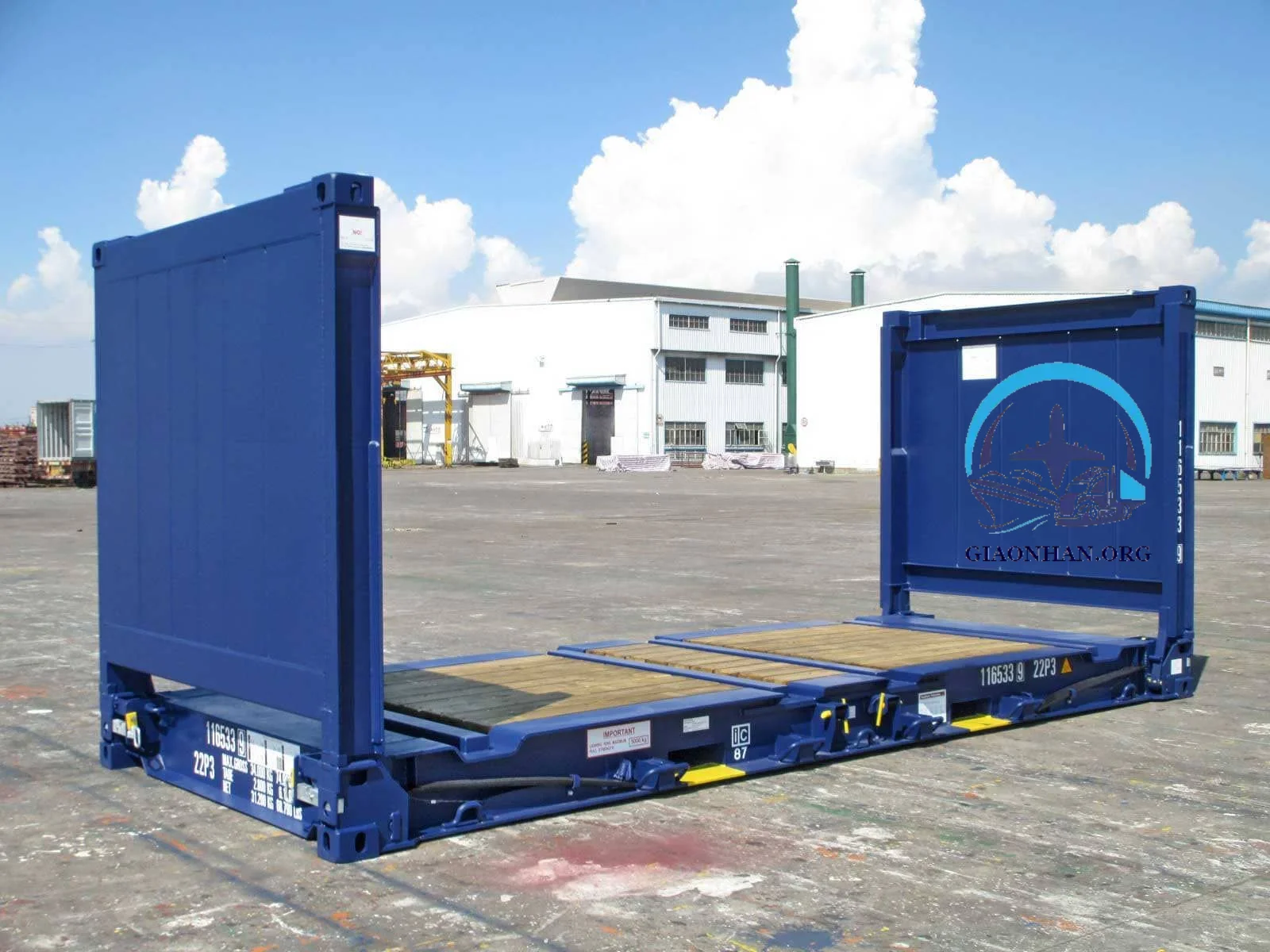 Container 20ft Flat Rack